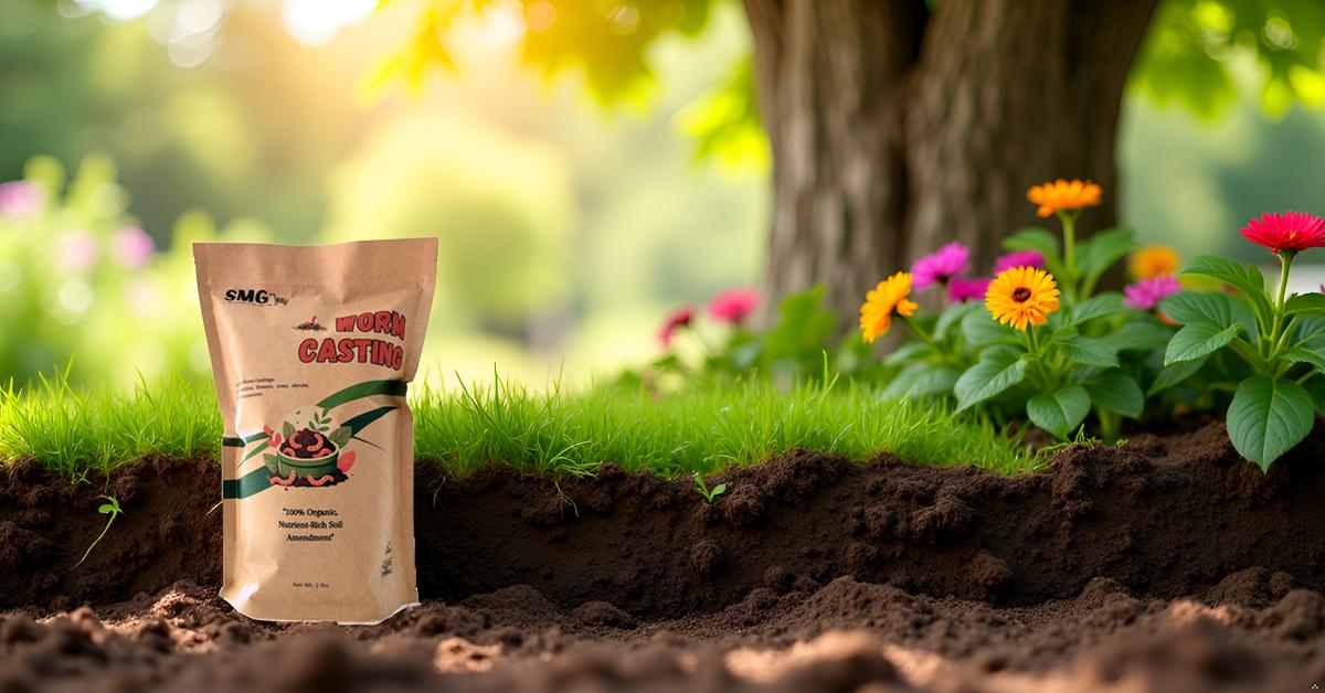 Worm Castings : Powerful Organic Fertilizer for All Plants - Image 10